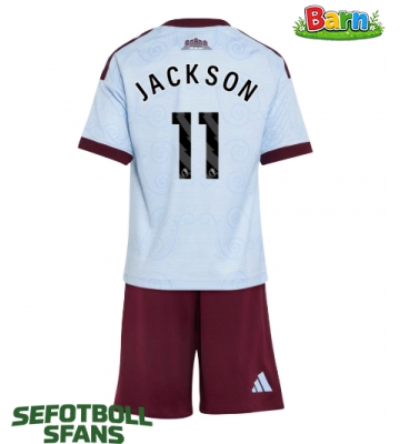 Aston Villa Nicolas Jackson #11 Tredjeställ Barn 2026-27 Kortärmad (+ Korta byxor)